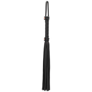 NS Novelties Bondage Couture Flogger Black