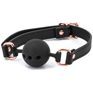NS Novelties Bondage Couture Ball Gag Black
