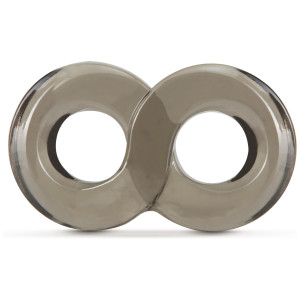 Blush Stay Hard Cock Ring And Ball Strap Black