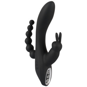 Sweet Smile Triple G-Spot Vibrator Black