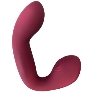Javida Thumping & Shaking Rabbit Vibrator Red