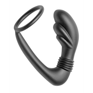 XR Brands Cobra Silicone Prostate Massager And Cockring