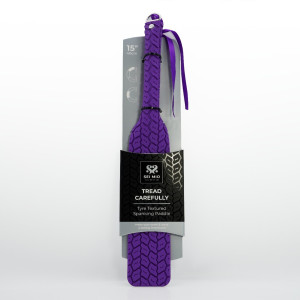 Mitac Sei Mio Tyre Paddle Hairbrush - Purple