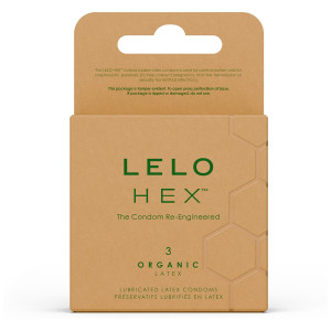 Lelo HEX Original Condoms - 3 Pack