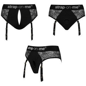 Strap-on-me Harness Lingerie Diva Black XL