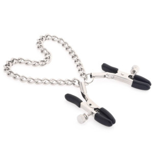 Cave Master Nipple Clamps with Chain