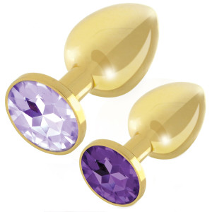 Rianne S. RS - Soiree - Booty Plug Luxury Set 2x Gold