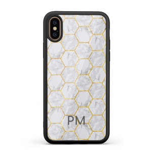 Gold Rhombus Marble, Θήκη Κινητού
