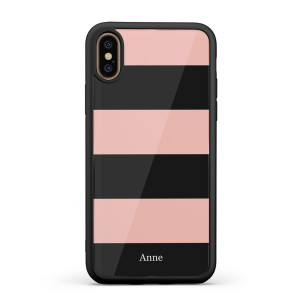 Pink & Black Stripes, Θήκη Κινητού