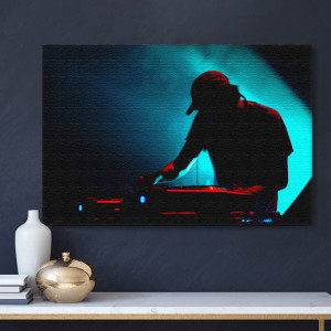 Πίνακας σε Καμβά, Dj