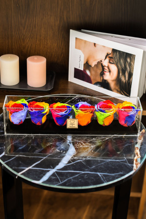 Παντοτινά Τριαντάφυλλα, Forever Roses Exclusive Rainbow