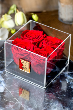 Παντοτινά Τριαντάφυλλα σε Κόκκινο Χρώμα, Forever Roses Love
