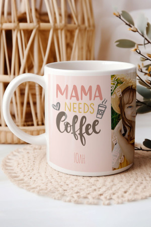 Κούπα Προσωποποιημένη, Mama Needs Coffee