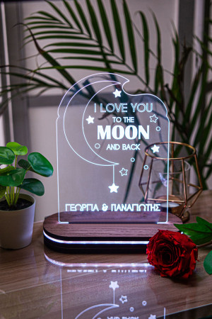 To The Moon And Back, Φωτιστικό