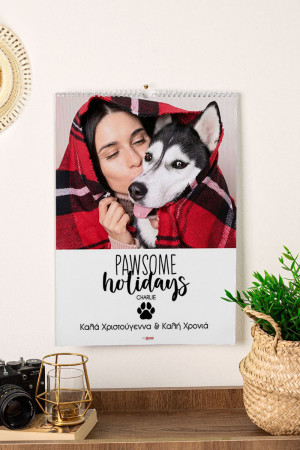 Τοίχου ή Επιτραπέζιο 2026, Pawsome Holidays