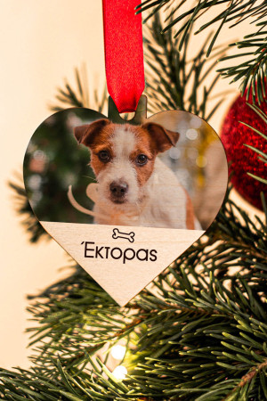 Christmas Bone Gift, Στολίδι Δέντρου με Κατοικίδια
