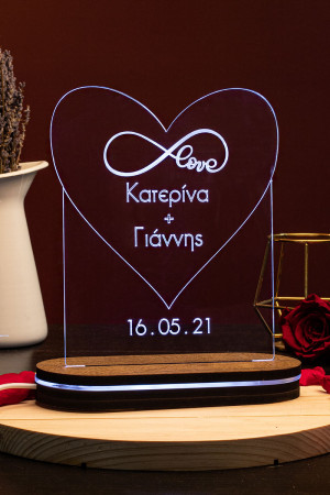 Infinity Love, Φωτιστικό