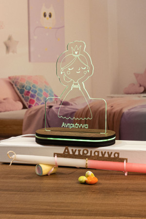 Φωτιστικό Led με Λαμπάδα, The Little Princess