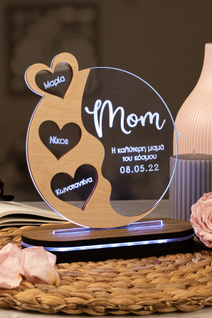 Mom Full 3 Heart, Φωτιστικό