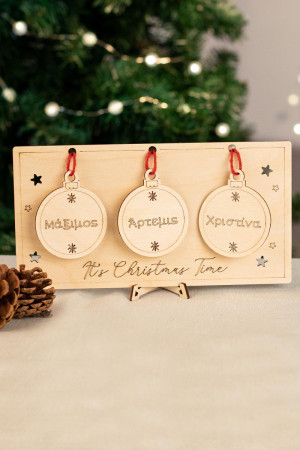 Christmas Time for 3, Στολίδια Δέντρου