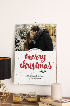 Ημερολόγιο Τοίχου ή Επιτραπέζιο 2026, Xmas Love