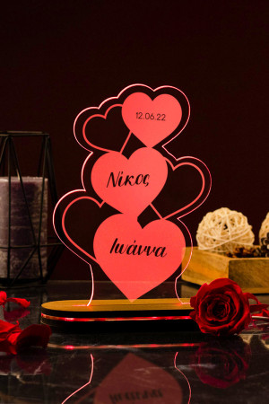 Hearts And Love, Φωτιστικό