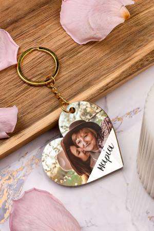 Μπρελόκ Κλειδιών, Προσωποποιημένο, Mother's Golden Photo