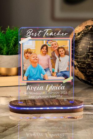 Επιτραπέζιο Φωτιστικό Led, Δώρο για Δασκάλα, Kids Garden