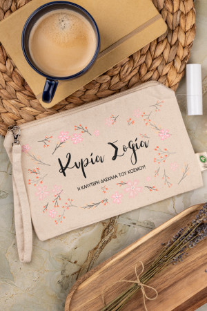 Τσαντάκι & Νεσεσέρ Καλλυντικών, Προσωποποιημένο, Spring Flowers
