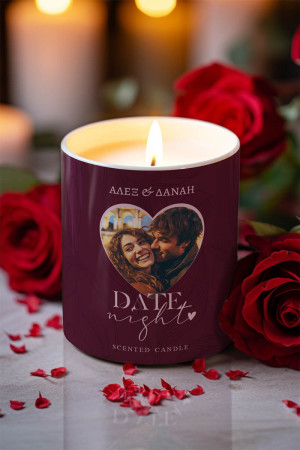 Αρωματικό Κερί, Χειροποίητο με Άρωμα Vanilla Cream, Date Night
