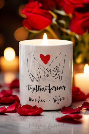 Αρωματικό Κερί, Χειροποίητο με Άρωμα Vanilla Cream, Finger Love
