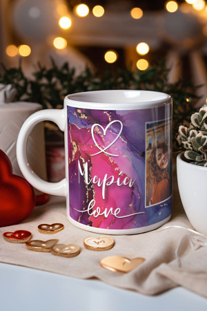 Κούπα Προσωποποιημένη με Σχέδιο Love Colors