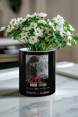 Κασπώ Προσωποποιημένο με Σχέδιο Love Memories