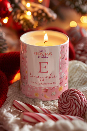 Αρωματικό Κερί, Χειροποίητο με Άρωμα Vanilla Cream, Sweet Wish