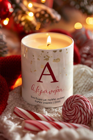 Αρωματικό Κερί, Χειροποίητο με Άρωμα Vanilla Cream, Elegant