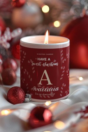 Αρωματικό Κερί, Χειροποίητο με Άρωμα Vanilla Cream, Sweet