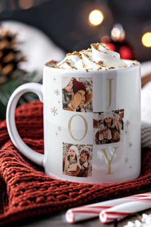 Κούπα Χριστουγεννιάτικη με Αφιέρωση, Joy Christmas