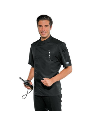 Isacco Blouse d'esthétique noire pour Homme