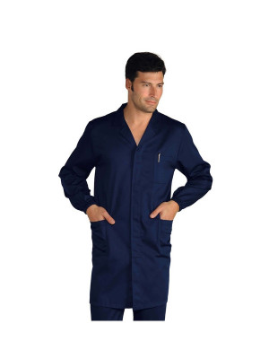 Isacco Blouse bleue de travail Homme