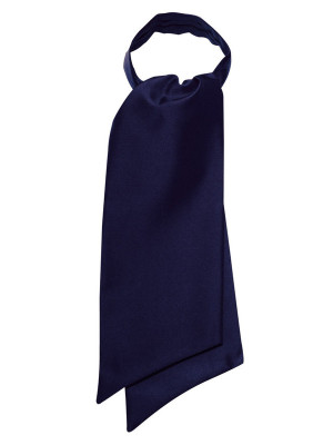 Isacco Foulard Ascot Bleu Marine