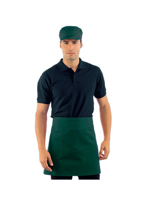 Isacco Tablier de cuisine Taille Cm 70x46 avec Poches Verdone
