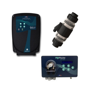 SwimExpert Pack électrolyseur Evolyze 70 + Régulateur pH