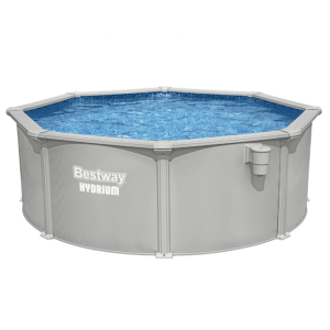 Piscine Bestway acier Hydrium - Ø 393 x H 122 cm (Filtre à sable)