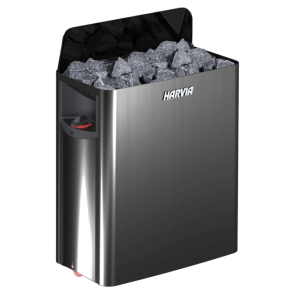 Poêle Harvia Wall Black SW80 black steel 8 kW