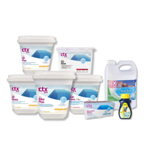 CTX Pack traitement piscine 3 mois - Filtre à sable