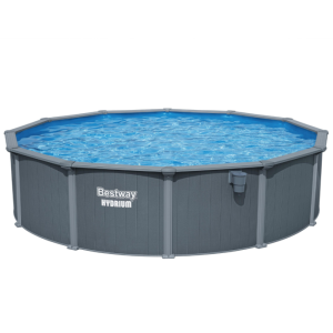 Piscine Bestway acier Hydrium - Ø 572 x H 132 cm (Filtre à sable)
