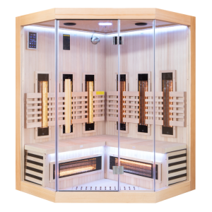 France Sauna Sauna infrarouge Sense angulaire 2 à 3 places