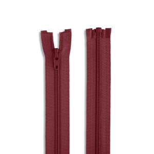 YKK Feiner - teilbarer Reißverschluss 60cm 527 - weinrot