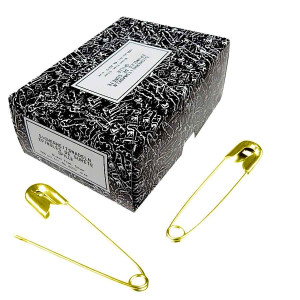 28mm Sicherheitsnadeln 1000St. gold