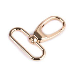 Karabinerhaken *LUNA* für Taschen 40mm Rosegold